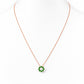 Circle of Life Necklace - Tsavorite - Victoria's Jewellery