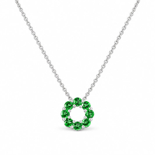 Circle of Life Necklace - Tsavorite