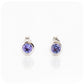 The Tube, Tanzanite Stud Earring