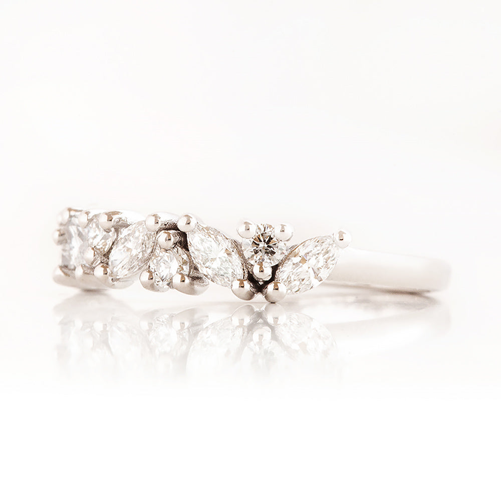 Tiani, a Lab Diamond Wedding Band - Victoria's Jewellery