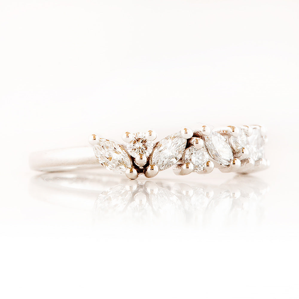 Tiani, a Lab Diamond Wedding Band - Victoria's Jewellery