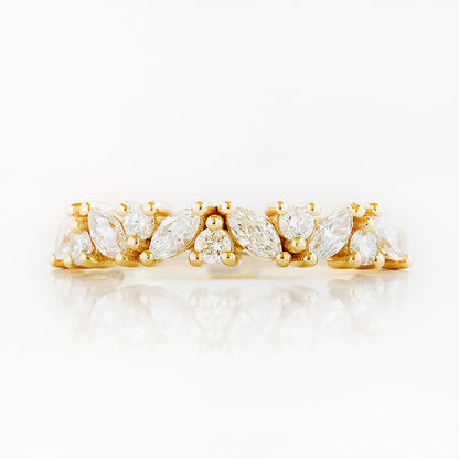 Tiani, a Lab Diamond Wedding Band - Victoria's Jewellery