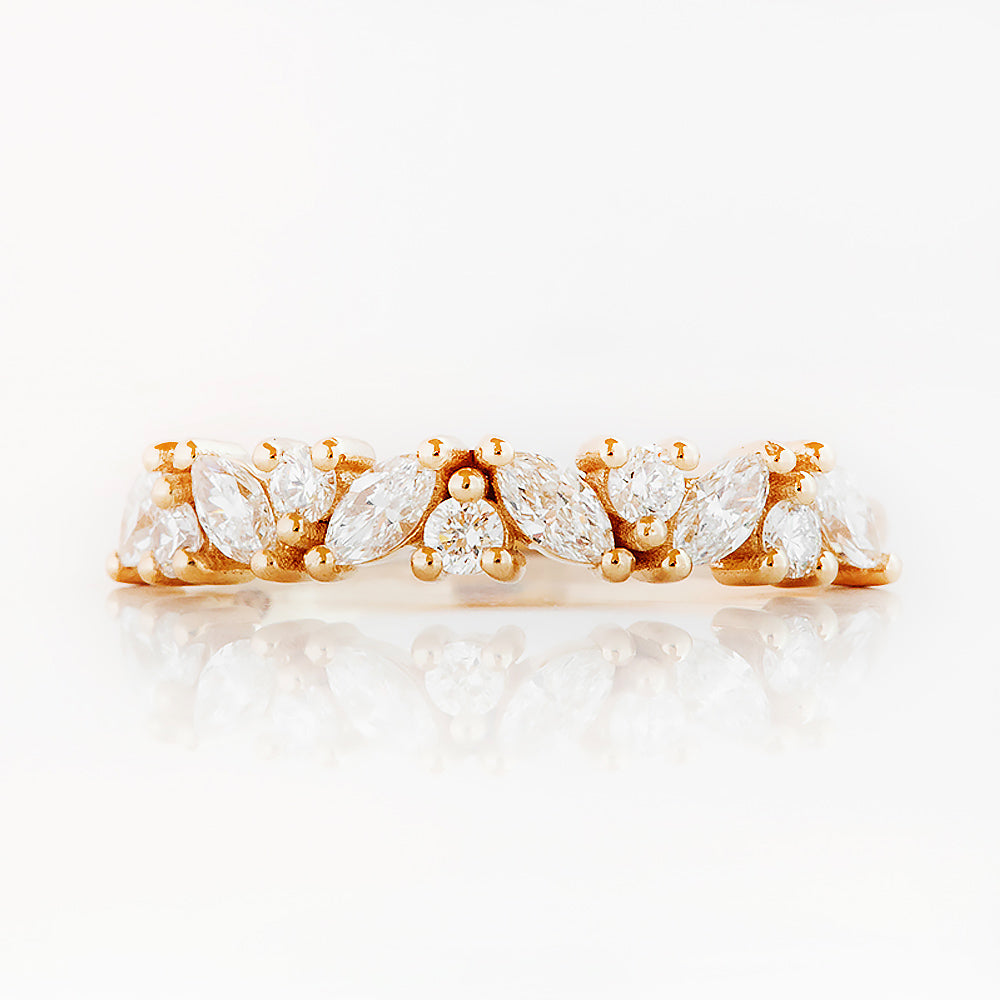 Tiani, a Lab Diamond Wedding Band - Victoria's Jewellery