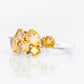 The Ena, a Cluster Ring with Citrine