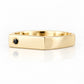 Logan, a Black Diamond Signet Ring - Victoria's Jewellery