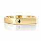Logan, a Black Diamond Signet Ring - Victoria's Jewellery