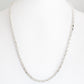 Solid Sterling Silver Anchor Chain - 55cm - Victoria's Jewellery