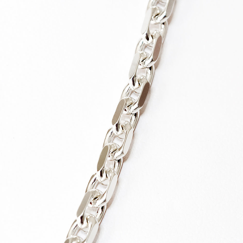 Sterling Silver Anchor Chain  - 50cm - Victoria's Jewellery
