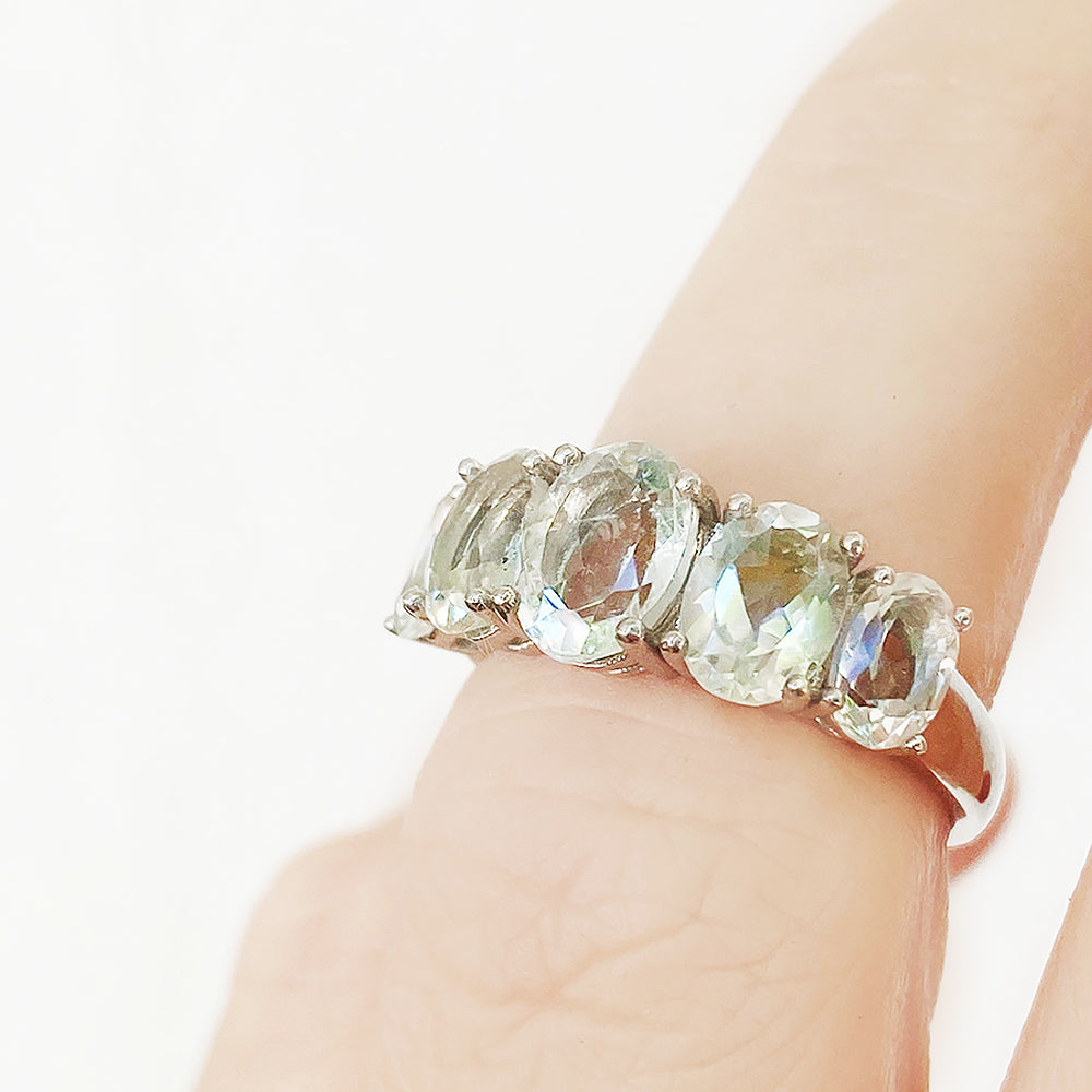 The Prasiolite Queen Ring - Victoria's Jewellery