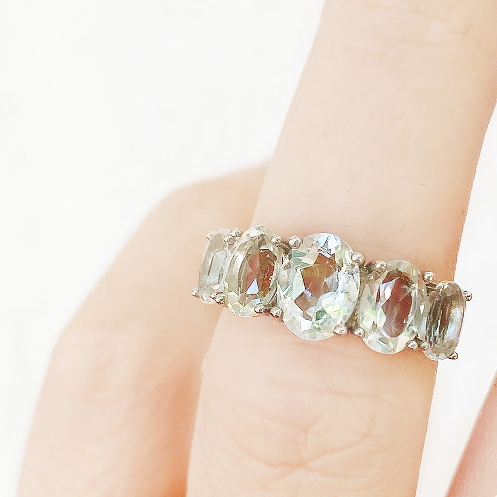 The Prasiolite Queen Ring - Victoria's Jewellery
