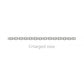 Textured Rolo Shiny Chain in Sterling Silver - 3mm - Victoria's Jewellery