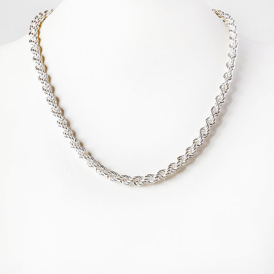 Rope Chain in Sterling Silver