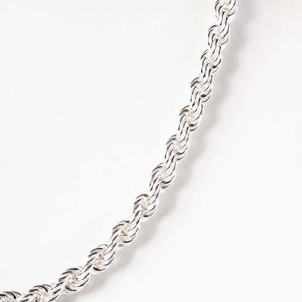Rope Chain in Sterling Silver