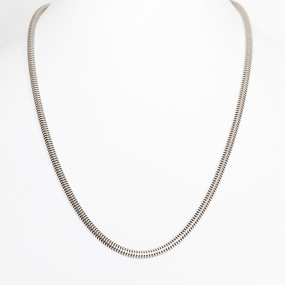 Sterling Silver Snake Chain - 50cm - Victoria's Jewellery