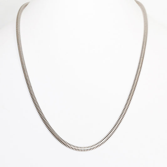 Sterling Silver Snake Chain - 50cm - Victoria's Jewellery