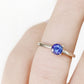 Lina, a Round cut Tanzanite Ring - Victoria's Jewellery