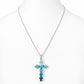The Topaz Cross Necklace - Victoria's Jewellery