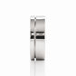 Angelo, Gold Grooved Mens Wedding Ring - Polished - Victoria's Jewellery