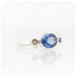 Tanzanite and Brown Diamond Trilogy Ring in Silver - Victoria's Jewellery