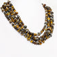 The Five Strand Tiger's Eye Necklace - Victoria's Jewellery