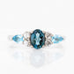 Ariana, a Topaz and White Sapphire Ring - Victoria's Jewellery