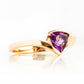 Cali, a Trillion cut Ametyst Ring - Victoria's Jewellery