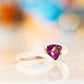 Cali, a Trillion cut Ametyst Ring