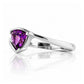 Cali, a Trillion cut Amethyst Ring - Victoria's Jewellery