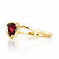 Cali, Trillion cut Garnet Ring - Victoria's Jewellery
