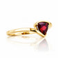 Cali, Trillion cut Garnet Ring - Victoria's Jewellery