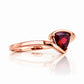 Cali, Trillion cut Garnet Ring - Victoria's Jewellery