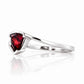 Cali, Trillion cut Garnet Ring - Victoria's Jewellery