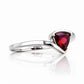 Cali, Trillion cut Garnet Ring - Victoria's Jewellery