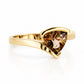 Cali, a Trillion cut Smoky Quartz Ring - Victoria's Jewellery