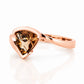 Cali, a Trillion cut Smoky Quartz Ring - Victoria's Jewellery