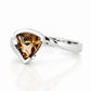 Cali, a Trillion cut Smoky Quartz Ring - Victoria's Jewellery