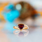 Cali, a Trillion cut Garnet Ring