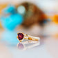 Cali, a Trillion cut Garnet Ring