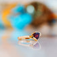 Cali, a Trillion cut Garnet Ring