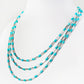Silver Hematite and Turquoise Necklace - Victoria's Jewellery