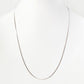 White Gold Curb Chain - Victoria's Jewellery