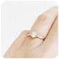 The 6 Claw Brilliant cut Diamond Ring - 0.50ct