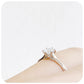 The 6 Claw Brilliant cut Diamond Ring - 0.50ct