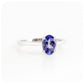 Oval cut Tanzanite Solitaire Ring - Victoria's Jewellery