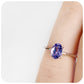 Oval cut Tanzanite Solitaire Ring - Victoria's Jewellery