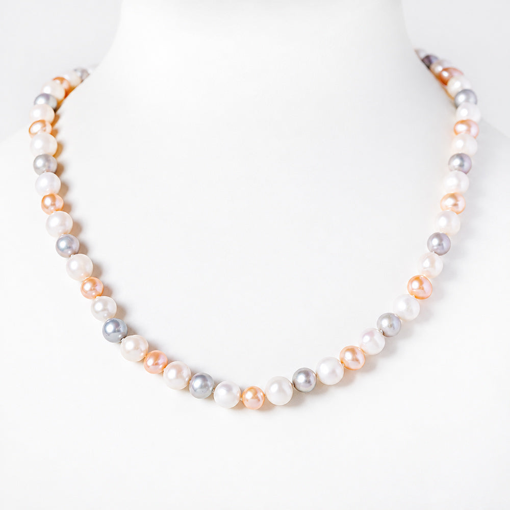 6.5-8mm Natural Fresh Water Pearl Necklace