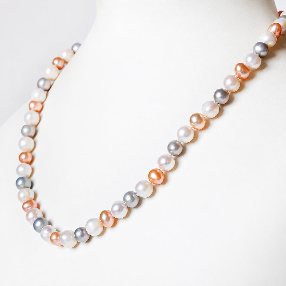 6.5-8mm Natural Fresh Water Pearl Necklace