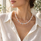 6.5-8mm Natural Fresh Water Pearl Necklace