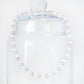 7-8mm White and Grey Fresh Water Pearl Necklace