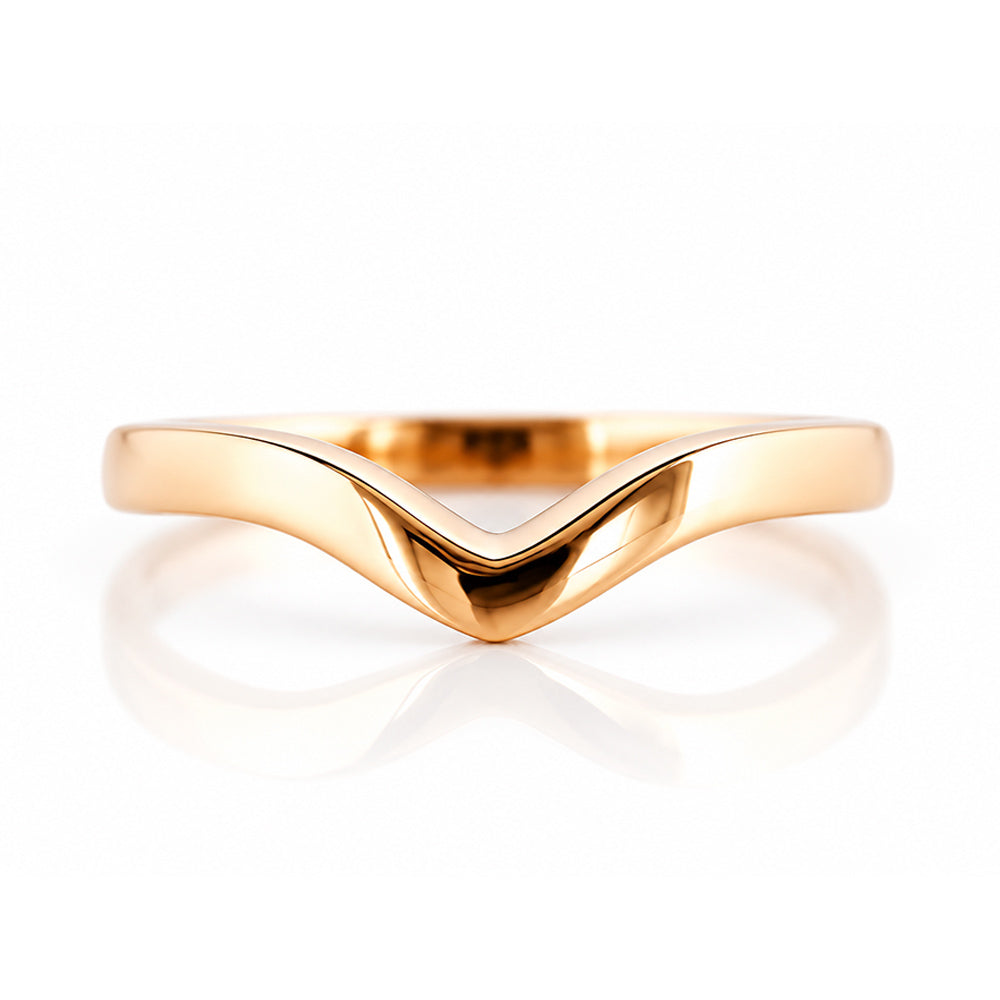 Wishbone Wedding Ring